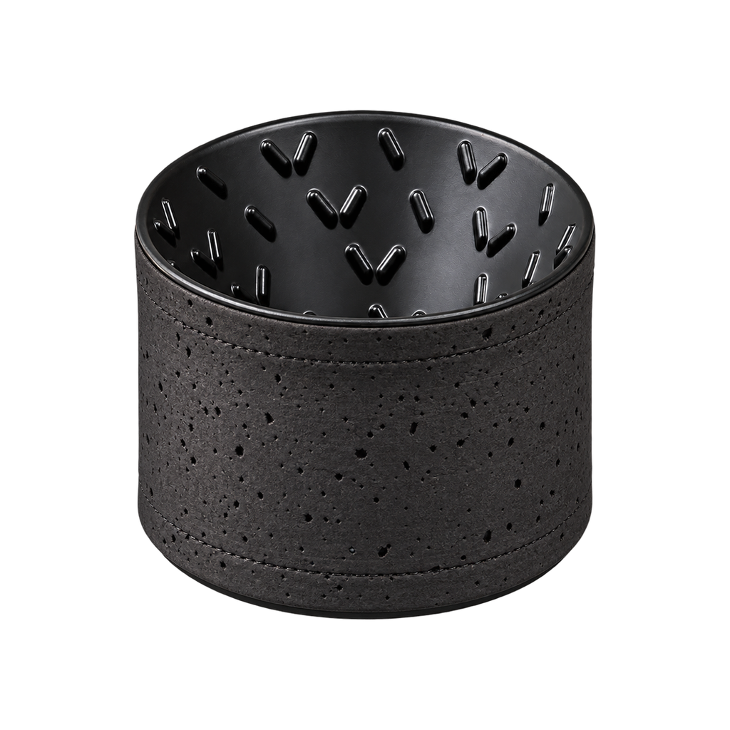 Graycano Dripper — Volcano; consistent elevated view, square transparent image