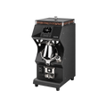 Victoria Arduino Mythos MY G75 — Black; consistent elevated view, square transparent image