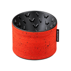 Graycano Dripper — Red; consistent elevated view, square transparent image
