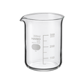 Hario Beaker 300ml — BEAKER; consistent elevated view, square transparent image