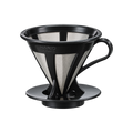 Hario Cafeor Dripper 02 — Default Title; consistent elevated view, square transparent image