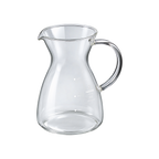 Hario Carafe Decanter — Standard; consistent elevated view, square transparent image