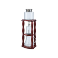 Hario Cold Drip Tower Wood — Default Title; consistent elevated view, square transparent image