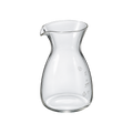 Hario Tokkuri Coffee Decanter — 400ml; consistent elevated view, square transparent image