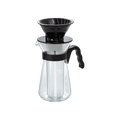 Hario V60 Glass Iced Coffee Maker - 700ml — ; consistent elevated view, square transparent image