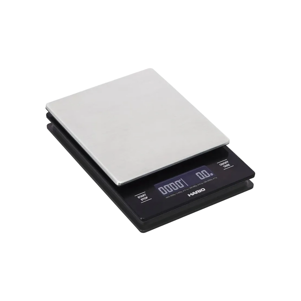 Hario V60 Metal Drip Scale — Default Title; consistent elevated view, square transparent image