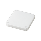 Acaia Pearl 2021 Coffee Scale – Digital Brewing Scale with Flow-Rate Indicator — White; consistent elevated angle, square transparent image