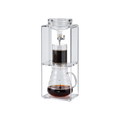 Hario Water Dripper Clear Cold Brew Coffee Maker — Default Title; consistent elevated view, square transparent image