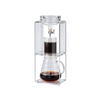 Hario Water Dripper Clear Cold Brew Coffee Maker — Default Title; consistent elevated view, square transparent image