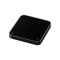 Acaia Pearl 2021 Coffee Scale – Digital Brewing Scale with Flow-Rate Indicator — Black; consistent elevated angle, square transparent image