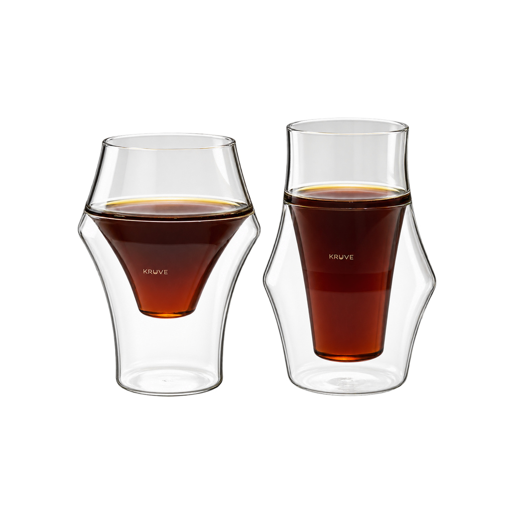 Kruve Excite & Inspire Glass Set — Standard; consistent elevated view, square transparent image