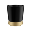 MHW-3Bomber - CERA Series Ceramic Cup 240ml — Black; consistent elevated view, square transparent image