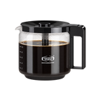 Moccamaster Glass Jug 1.25L – KBG Series — Glass; consistent elevated view, square transparent image