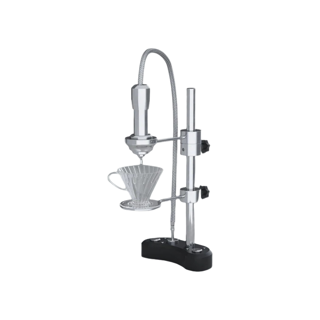 Modbar Pourover Undercounter — Black Matte Base Finish; consistent elevated view, square transparent image