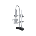 Modbar Pourover Undercounter — Black Matte Base Finish; consistent elevated view, square transparent image