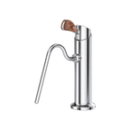 Modbar Steam Extra Tap — Chrome Steam Tap; consistent elevated view, square transparent image