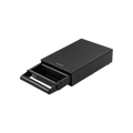 Normcore Espresso Knock Box Drawer — ; consistent elevated view, square transparent image