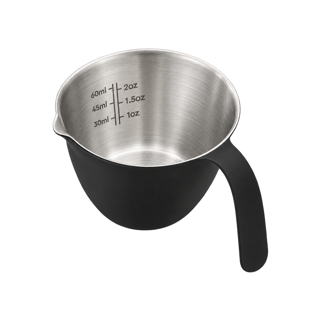 Normcore Espresso Measuring Cup — ; consistent elevated view, square transparent image