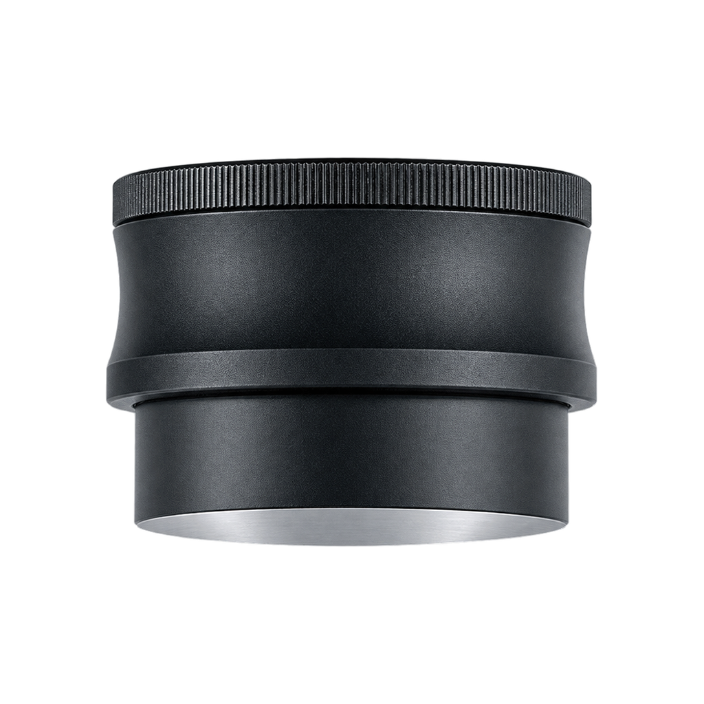 Normcore Gravity Coffee Distributor 58.5mm — ; consistent elevated view, square transparent image