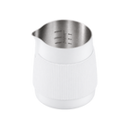 Normcore Handleless Milk Pitcher 450ml — Sharp Spout / White; consistent elevated view, square transparent image