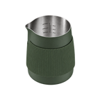 Normcore Handleless Milk Pitcher 450ml — Sharp Spout / Green; consistent elevated view, square transparent image