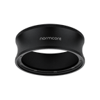 Normcore Magnetic Dosing Funnel V2 — Tall / 51mm / Black, Tall / 54mm / Black, Tall / 58mm / Black; consistent elevated view, square transparent image