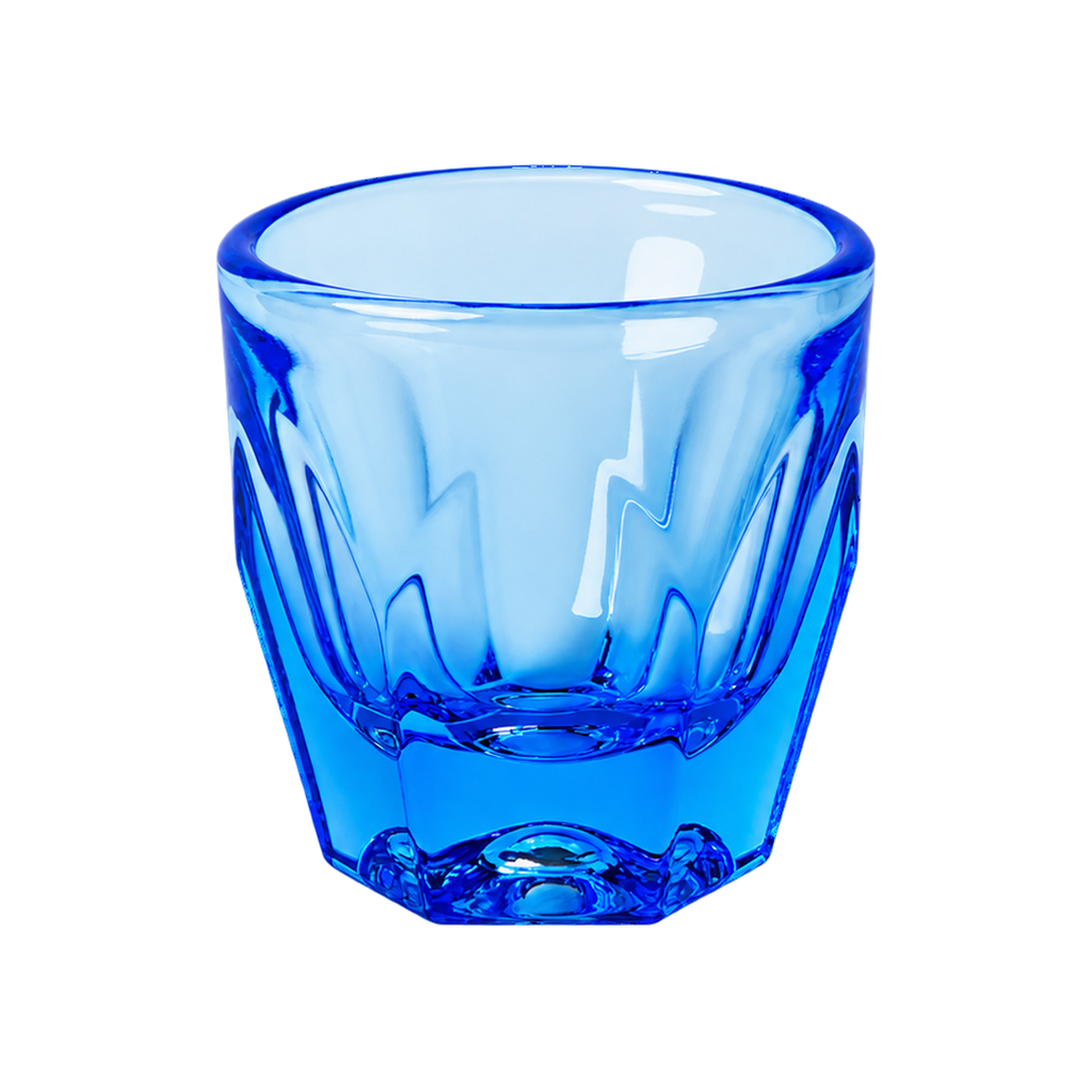 NotNeutral Vero Cortado Glass - Set of 2 pcs — Ocean Blue; consistent elevated view, square transparent image