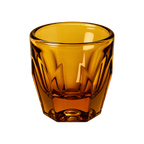 NotNeutral Vero Cortado Glass - Set of 2 pcs — Amber; consistent elevated view, square transparent image