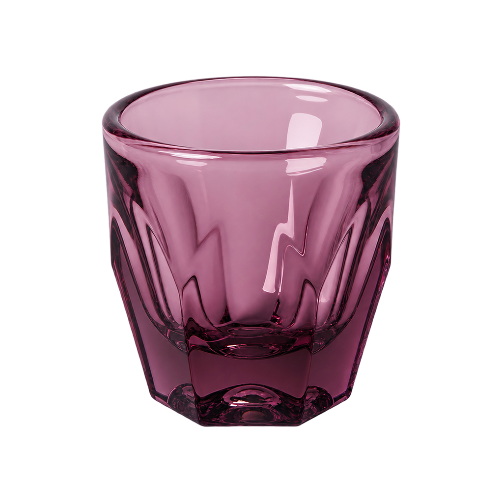 NotNeutral Vero Cortado Glass - Set of 2 pcs — Amethyst; consistent elevated view, square transparent image