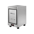 Nuova Simonelli Prontofrigo Fridge — Stainless Steel; consistent elevated view, square transparent image