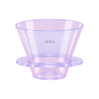 Orea O1 Brewer — Standard / Creamy Purple; consistent elevated view, square transparent image