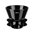 Orea O2 Brewer — Darth Black; consistent elevated view, square transparent image