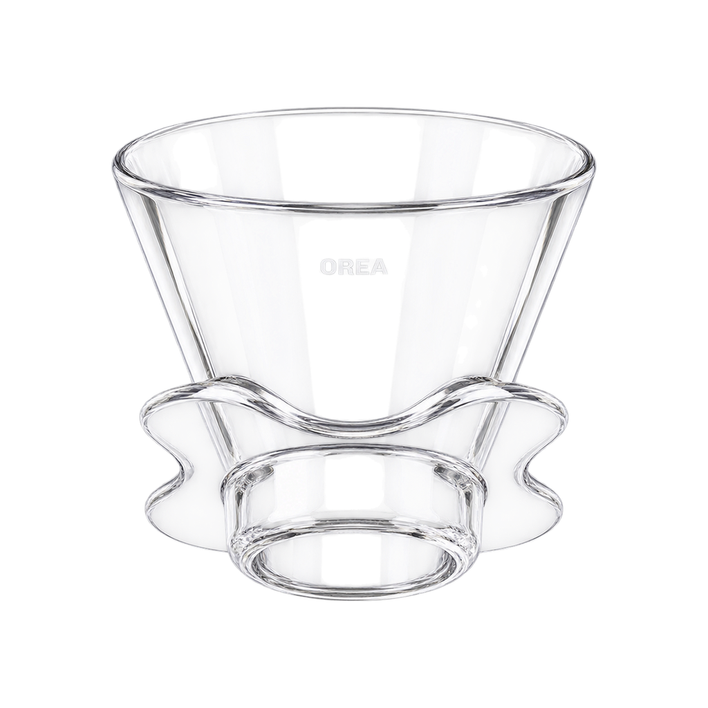 Orea O2 Brewer — Clear; consistent elevated view, square transparent image