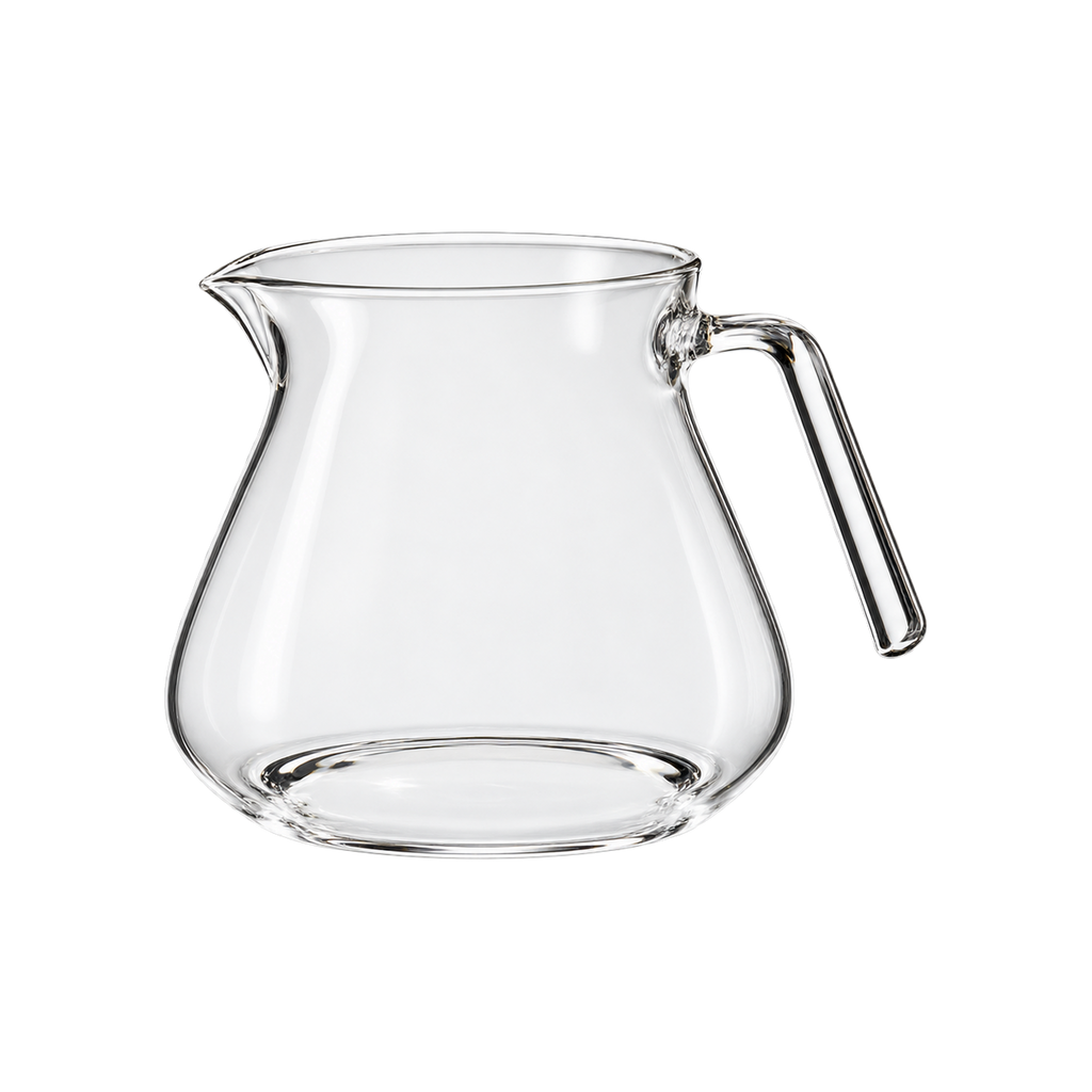 Orea Z1 Server — 600ml with Handle; consistent elevated view, square transparent image
