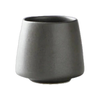 Origami Aroma Flavor Cup — Black; consistent elevated view, square transparent image