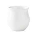Origami Pinot Flavor Cup — White; consistent elevated view, square transparent image