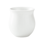 Origami Pinot Flavor Cup — White; consistent elevated view, square transparent image