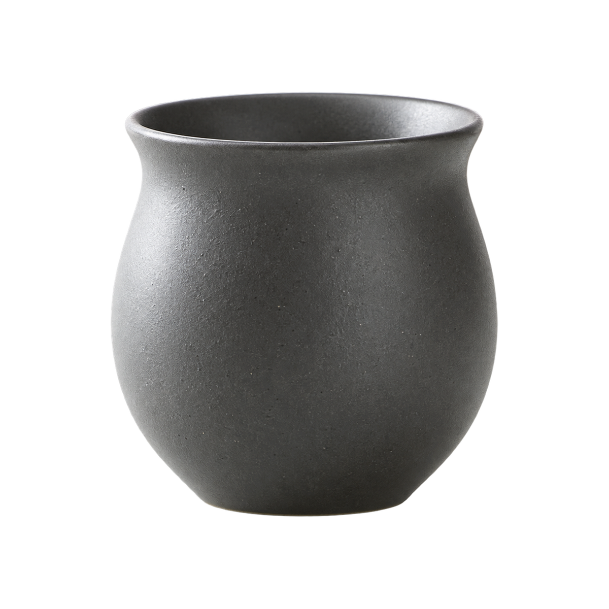 Origami Pinot Flavor Cup — Black; consistent elevated view, square transparent image