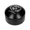 Barista Space Coffee Tamper 58mm — Black; consistent elevated view, square transparent image