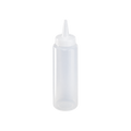 Precise Squeeze Bottle, 12oz — Standard; consistent elevated view, square transparent image