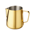 Rhino Coffee Gear Milk Pitcher 20oz Gold — Gold; consistent elevated view, square transparent image
