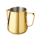 Rhino Coffee Gear Milk Pitcher 20oz Gold — Gold; consistent elevated view, square transparent image