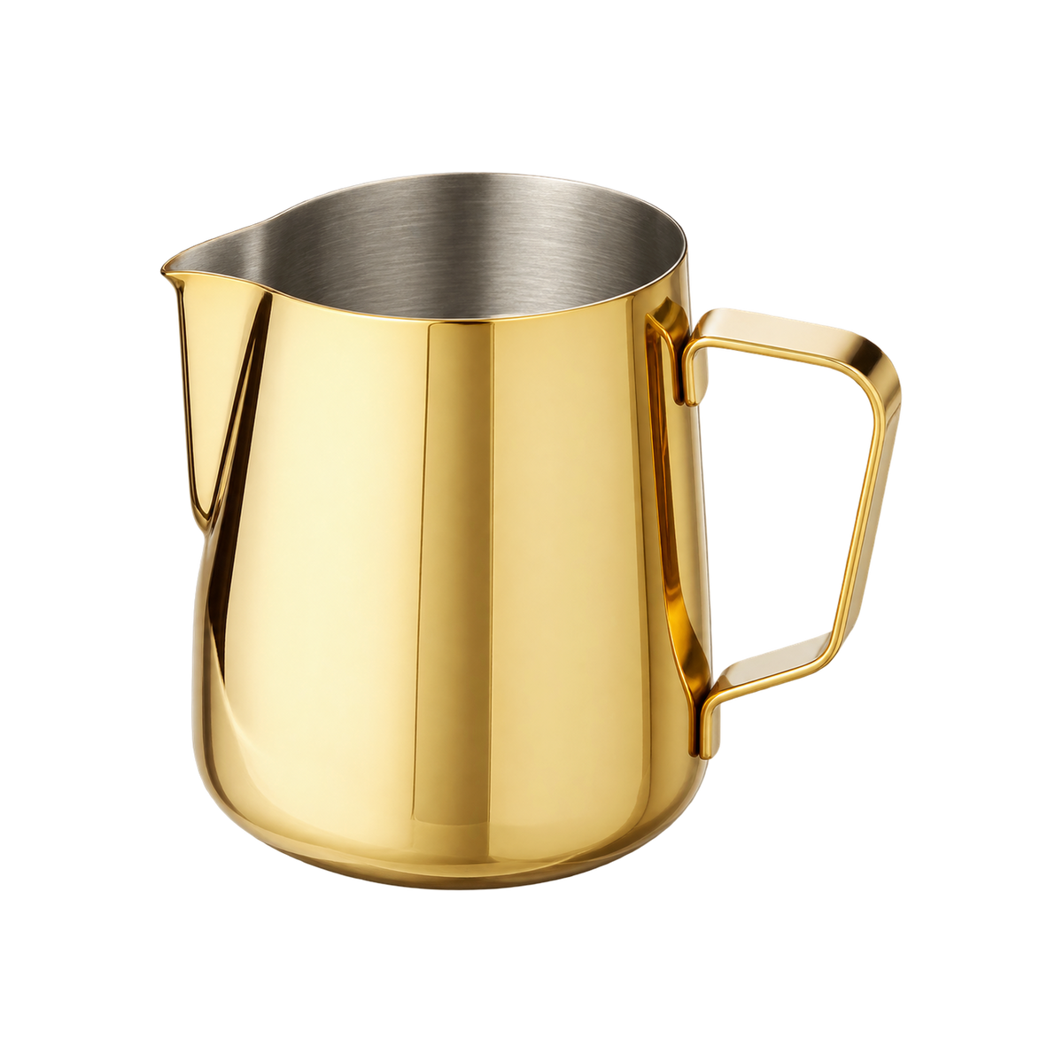 Rhino Coffee Gear Milk Pitcher 20oz Gold — Gold; consistent elevated view, square transparent image