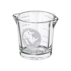 Rhino Double Spout Glass Shot — Default Title; consistent elevated view, square transparent image