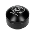 Barista Space Distribution Tool 58mm — Black; consistent elevated view, square transparent image