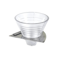 Suprima Instruments - SD1R Dripper with Ruler — Clear; consistent elevated view, square transparent image