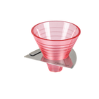 Suprima Instruments - SD1R Dripper with Ruler — Peach; consistent elevated view, square transparent image