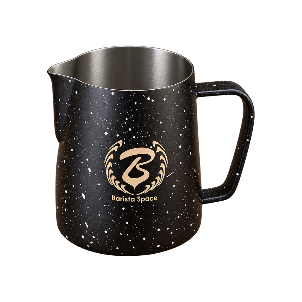 Barista Space Pitcher 350ml — ; consistent elevated angle, square transparent image