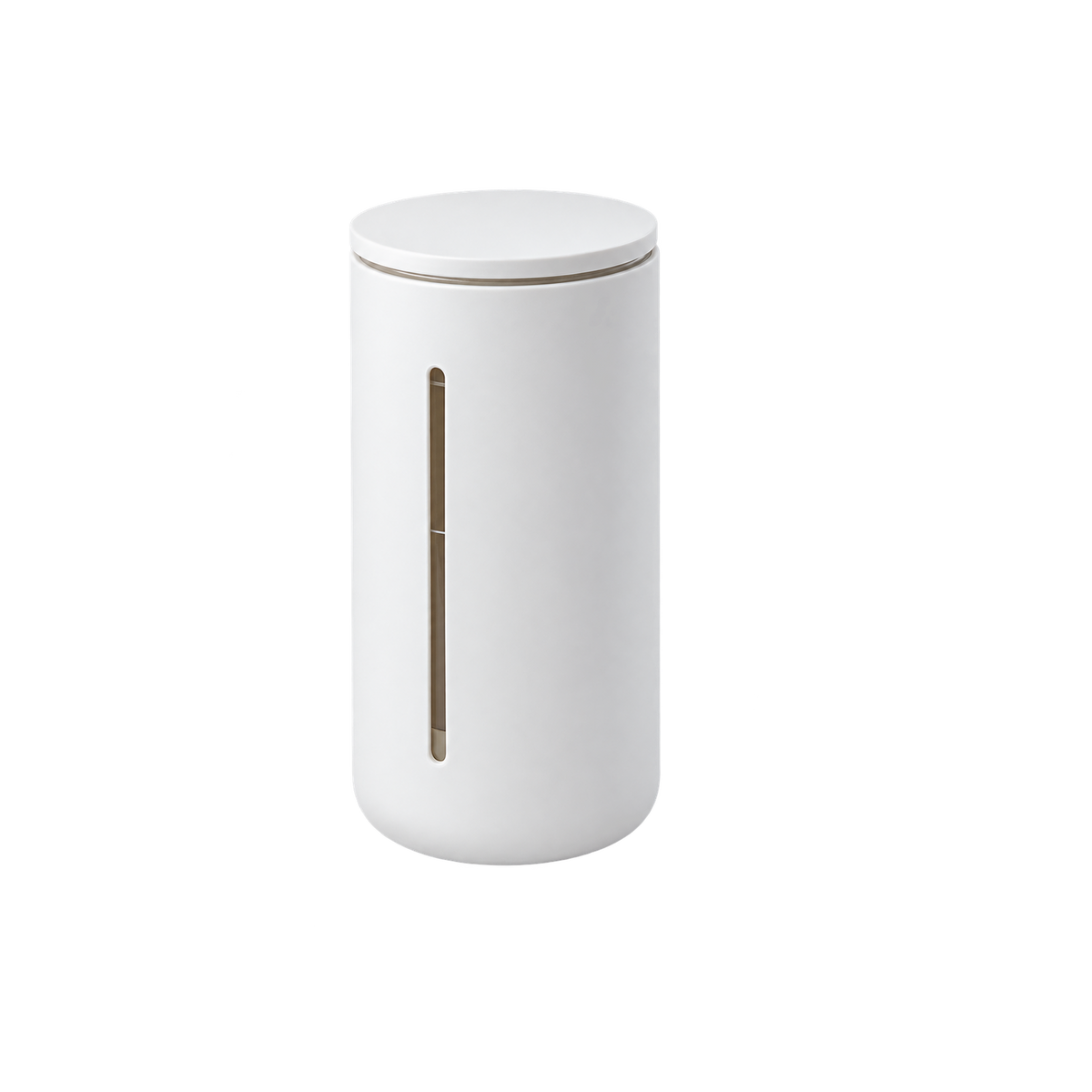 Timemore Small U French Press Coffee Maker – 450ml — White; consistent elevated view, square transparent image