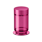 Tricolate Coffee Brewer — Unicorn Pink; consistent elevated view, square transparent image